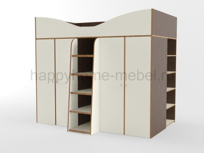 ДВУСПАЛЬНАЯ ШКАФ-КРОВАТЬ ОРБИТА ЛЕТО 3