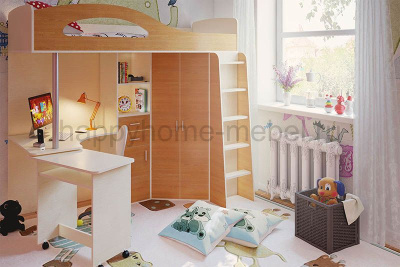 КРОВАТЬ-ЧЕРДАК BAMBINI 1 SUITE