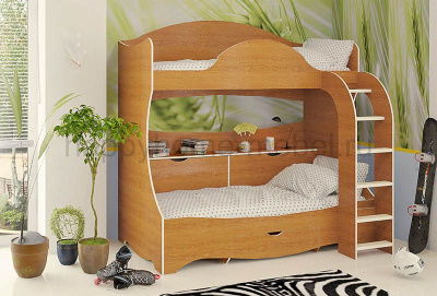 ДВУХЪЯРУСНАЯ КРОВАТЬ BAMBINI 5