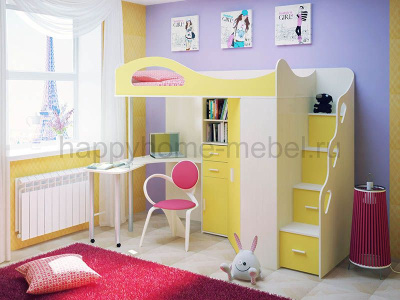 КРОВАТЬ-ЧЕРДАК BAMBINI 16 SUITE