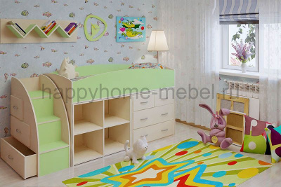 КРОВАТЬ-ЧЕРДАК BAMBINI 27