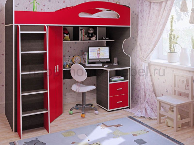 КРОВАТЬ-ЧЕРДАК BAMBINI 4 SUITE