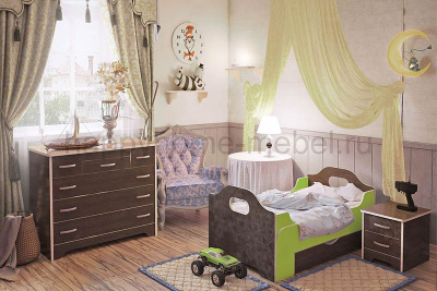 РАЗДВИЖНАЯ КРОВАТКА BAMBINI 03.1 (ОТ 0+)