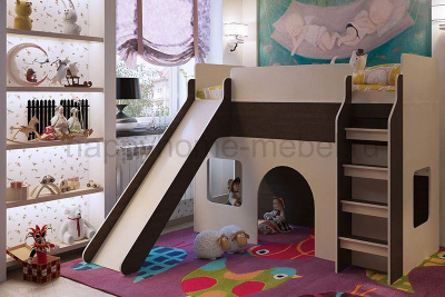 КРОВАТЬ-ЧЕРДАК С ГОРКОЙ ОРБИТА 20