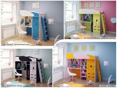 РАСТУЩАЯ КРОВАТЬ-ЧЕРДАК ОРБИТА RISE 4