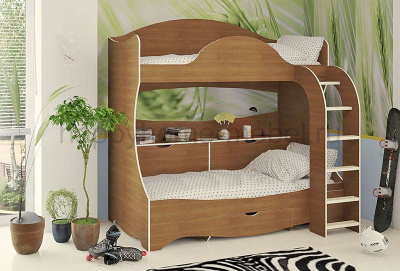 ДВУХЪЯРУСНАЯ КРОВАТЬ BAMBINI 5
