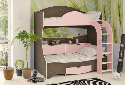 ДВУХЪЯРУСНАЯ КРОВАТЬ BAMBINI 5