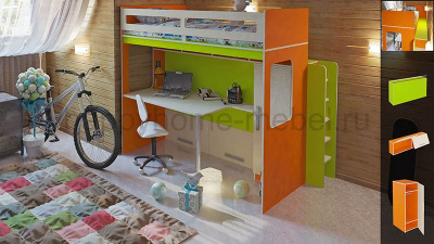 КРОВАТЬ-ЧЕРДАК FELICITA KIDS 4.2