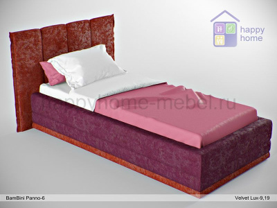 МЯГКАЯ ДЕТСКАЯ КРОВАТЬ BAMBINI PANNO 6
