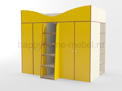 ДВУСПАЛЬНАЯ ШКАФ-КРОВАТЬ ОРБИТА ЛЕТО 3