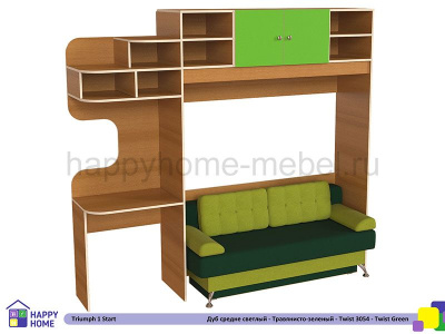 ДЕТСКАЯ СТЕНКА ТРИУМФ -1 (СТАРТОВАЯ КОМПЛЕКТАЦИЯ)