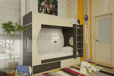 ДВУХЪЯРУСНАЯ КРОВАТЬ ОРБИТА 2