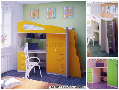 КРОВАТЬ-ЧЕРДАК ОРБИТА 4 NEW