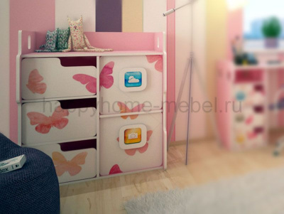КОМОД FELICITA TREND D-10 ДЛЯ ДЕВОЧКИ