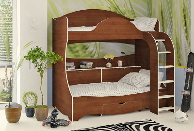 ДВУХЪЯРУСНАЯ КРОВАТЬ BAMBINI 5
