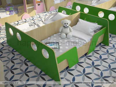 РАЗДЕЛЬНАЯ ДВУСПАЛЬНАЯ КРОВАТЬ ОРБИТА STEP B2 (ДЛЯ 2-Х ДЕТЕЙ)