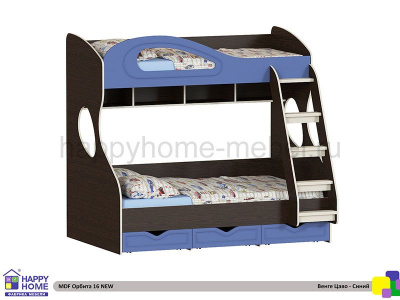ДВУХЪЯРУСНАЯ КРОВАТЬ ОРБИТА 16 NEW МДФ