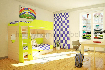 ДВУХЪЯРУСНАЯ КРОВАТЬ ОРБИТА 5