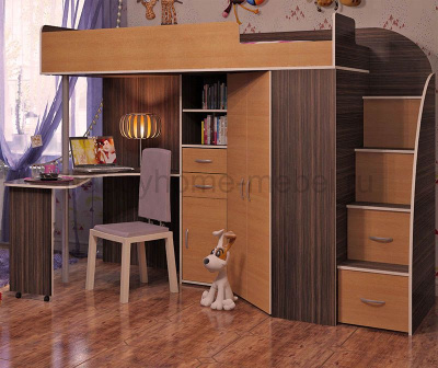 КРОВАТЬ-ЧЕРДАК BAMBINI 16