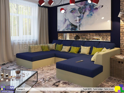 БОЛЬШОЙ ДИВАН ДЛЯ ГОСТИНОЙ СТЮАРТ-1 3000X2000