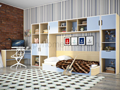 МОЛОДЕЖНАЯ КОМНАТА HAPPY YOUNG PRIMO (КОМПОЗИЦИЯ 1)