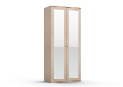 ДВУСТВОРЧАТЫЙ ШКАФ ДЛЯ ОДЕЖДЫ GLOSS 02 С ЗЕРКАЛАМИ