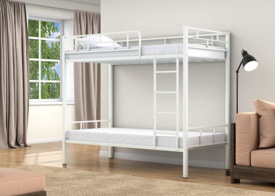 ДВУХЪЯРУСНАЯ МЕТАЛЛИЧЕСКАЯ КРОВАТЬ ВАЛЕНСИЯ 190X90