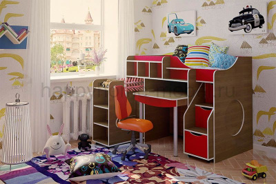 НИЗКАЯ КРОВАТЬ-ЧЕРДАК BAMBINI 29