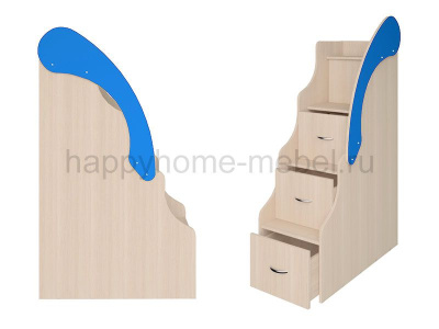ЛЕСТНИЦА-КОМОД BAMBINI BL SUITE (ДЛЯ КРОВАТИ-ЧЕРДАКА)