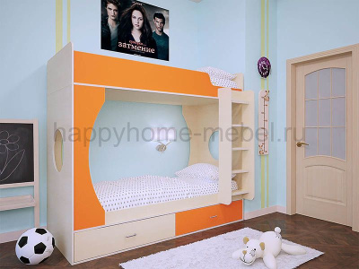 ДВУХЪЯРУСНАЯ КРОВАТЬ BAMBINI 3