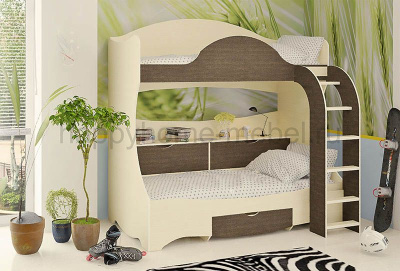 ДВУХЪЯРУСНАЯ КРОВАТЬ BAMBINI 5