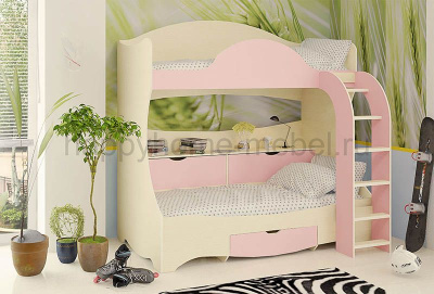 ДВУХЪЯРУСНАЯ КРОВАТЬ BAMBINI 5