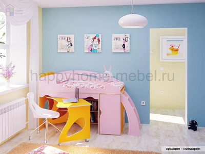 РАСТУЩАЯ КРОВАТЬ-ЧЕРДАК ОРБИТА RISE 3