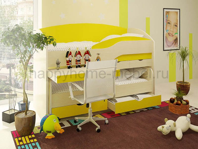 ДВУХЪЯРУСНАЯ КРОВАТЬ BAMBINI 8