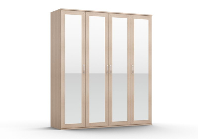 ЧЕТЫРЕХСТВОРЧАТЫЙ ШКАФ ДЛЯ ОДЕЖДЫ GLOSS 04 С ЗЕРКАЛАМИ