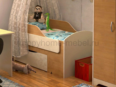 РАЗДВИЖНАЯ КРОВАТКА BAMBINI 01.1 МИКРО (ОТ 0+)
